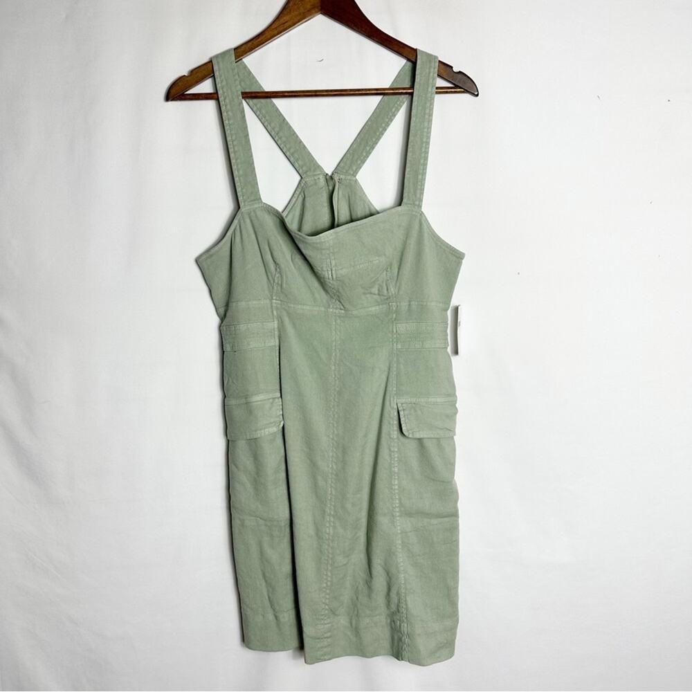 ANTHROPOLOGIE Square Neck Mini Dress NWT in Size 14 - Picture 2 of 6